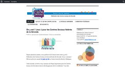 Desktop Screenshot of gironde.centres-sociaux.fr