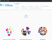 Tablet Screenshot of marck62cousteau.centres-sociaux.fr