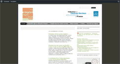 Desktop Screenshot of emploi.centres-sociaux.fr