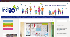 Desktop Screenshot of csindigo.centres-sociaux.fr