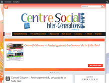 Tablet Screenshot of longuenesse.centres-sociaux.fr
