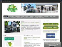 Tablet Screenshot of lapetitegare.centres-sociaux.fr