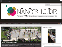 Tablet Screenshot of nangislude.centres-sociaux.fr
