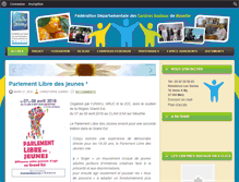 Tablet Screenshot of moselle.centres-sociaux.fr