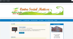 Desktop Screenshot of matissecalais.centres-sociaux.fr
